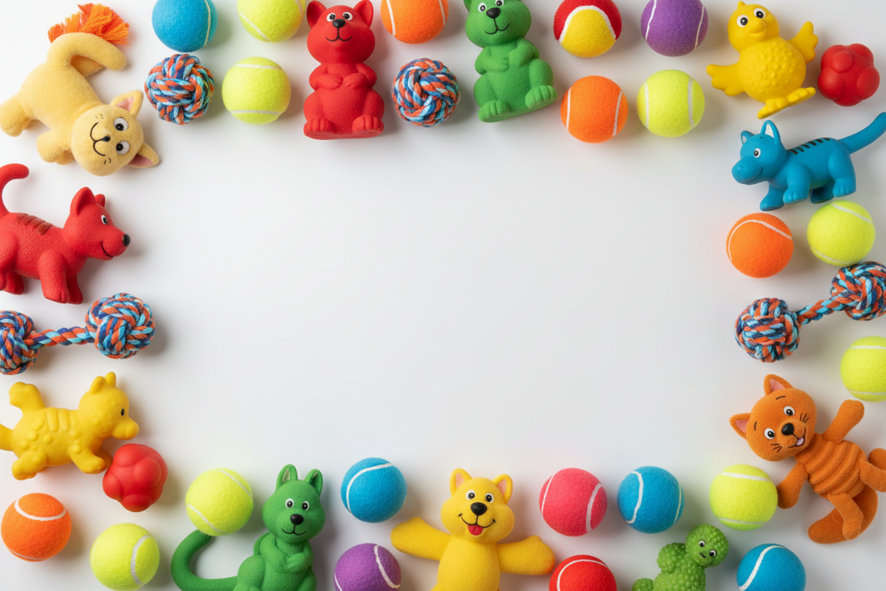 Pet toy background image