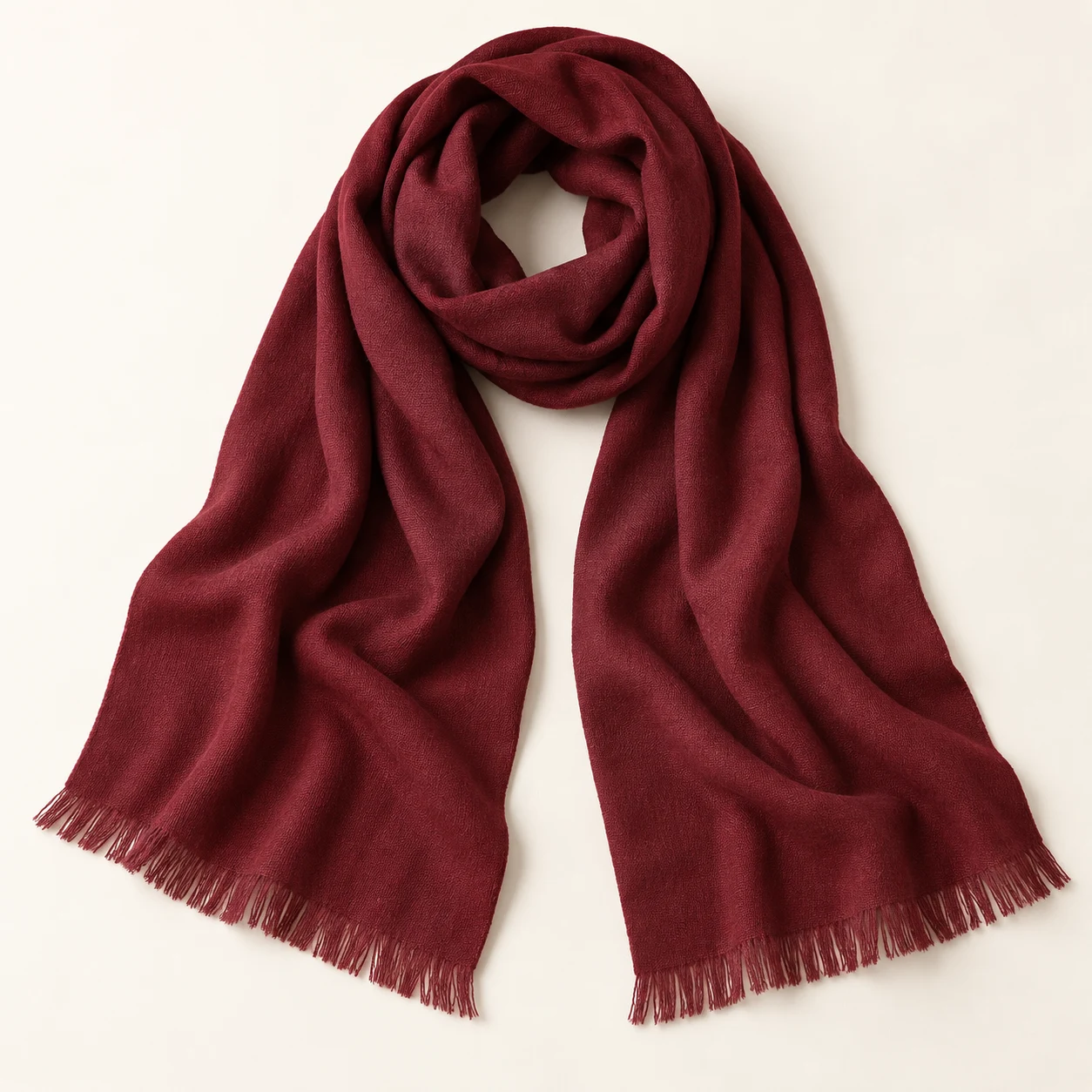 Rowan Wool Wrap in Wine