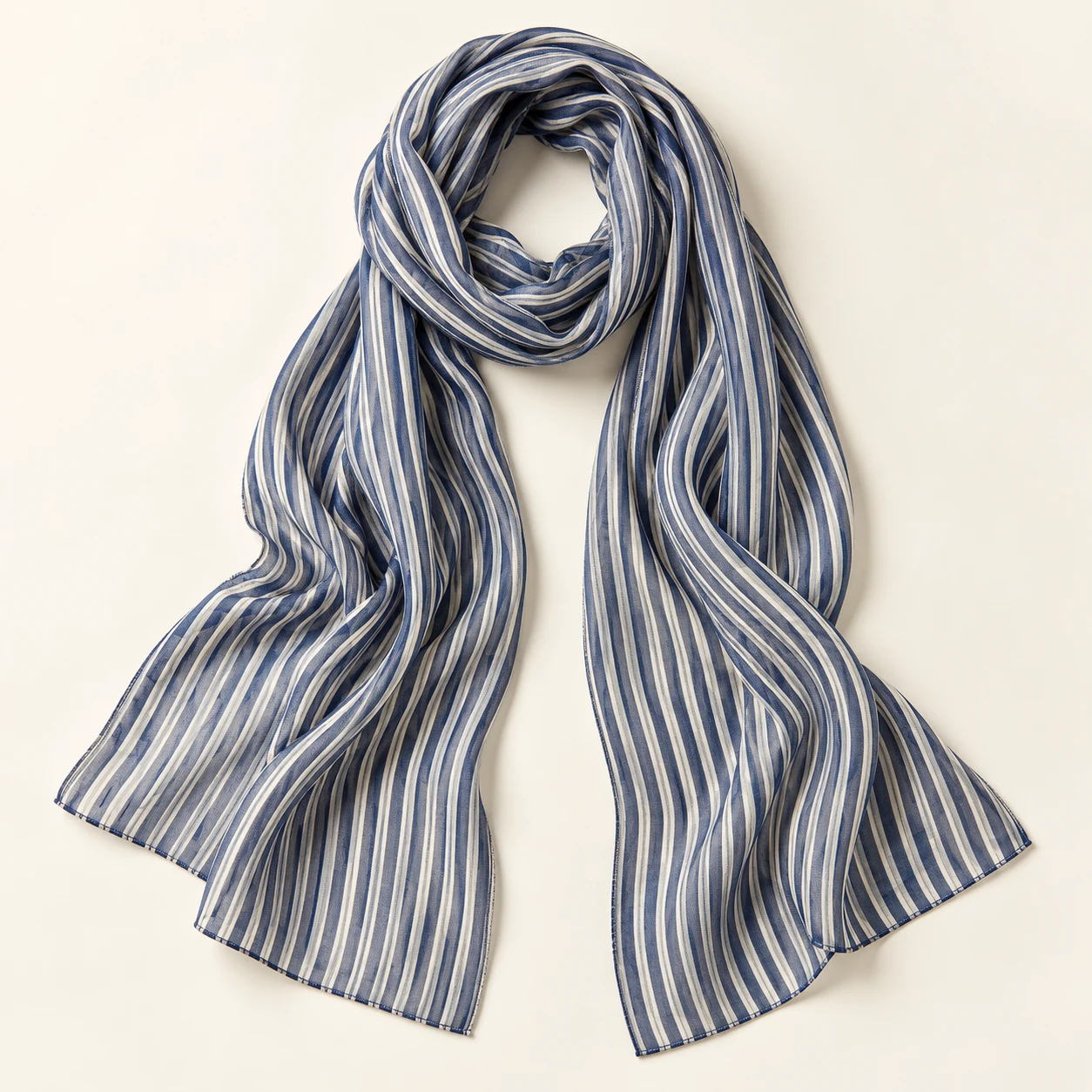 Cotton-Silk Scarves